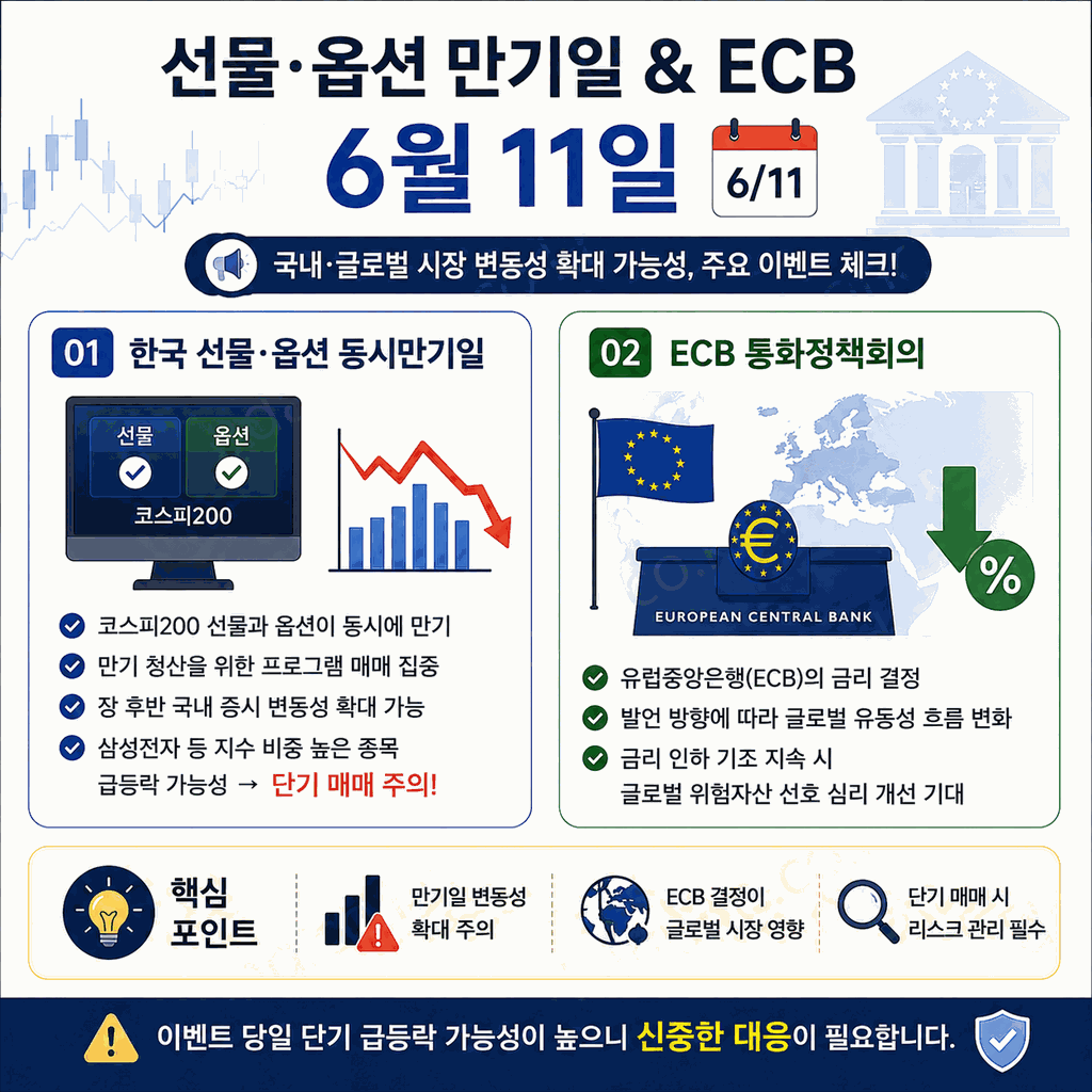 2026 6월 주식 투자자가 꼭 챙겨야 할 증시 일정 5