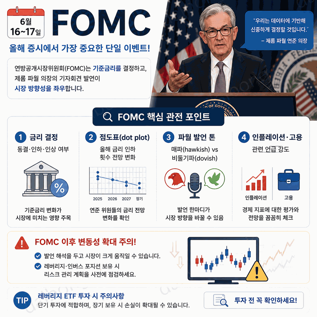 2026 6월 주식 투자자가 꼭 챙겨야 할 증시 일정 6