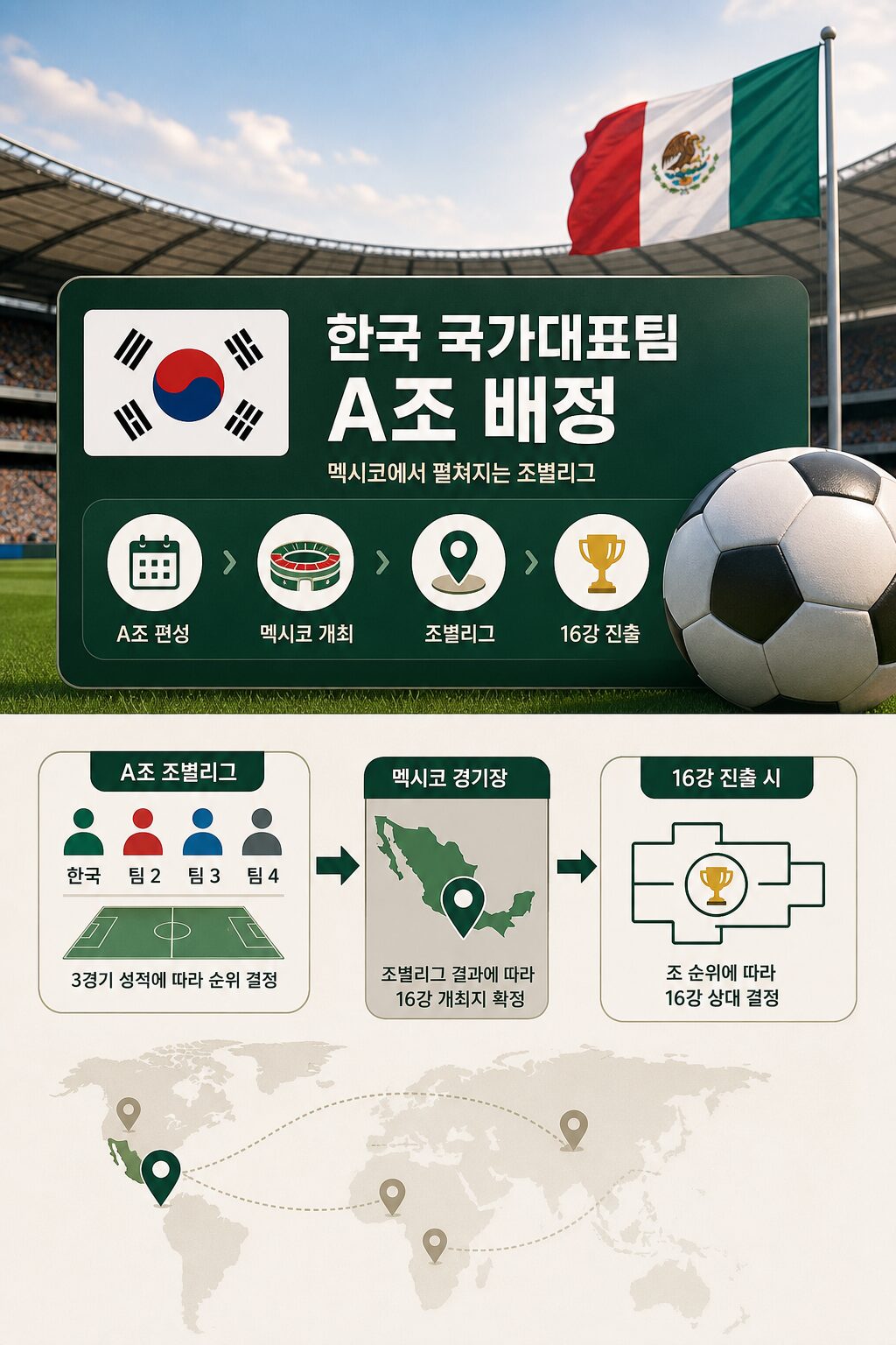 2026 월드컵 16강 일정 한국 경로 분석 1 3