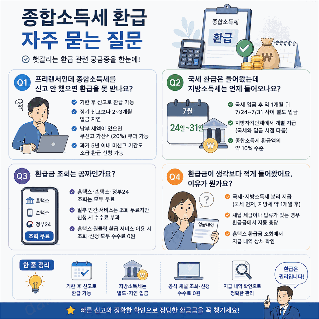 2026 종합소득세 환급 7