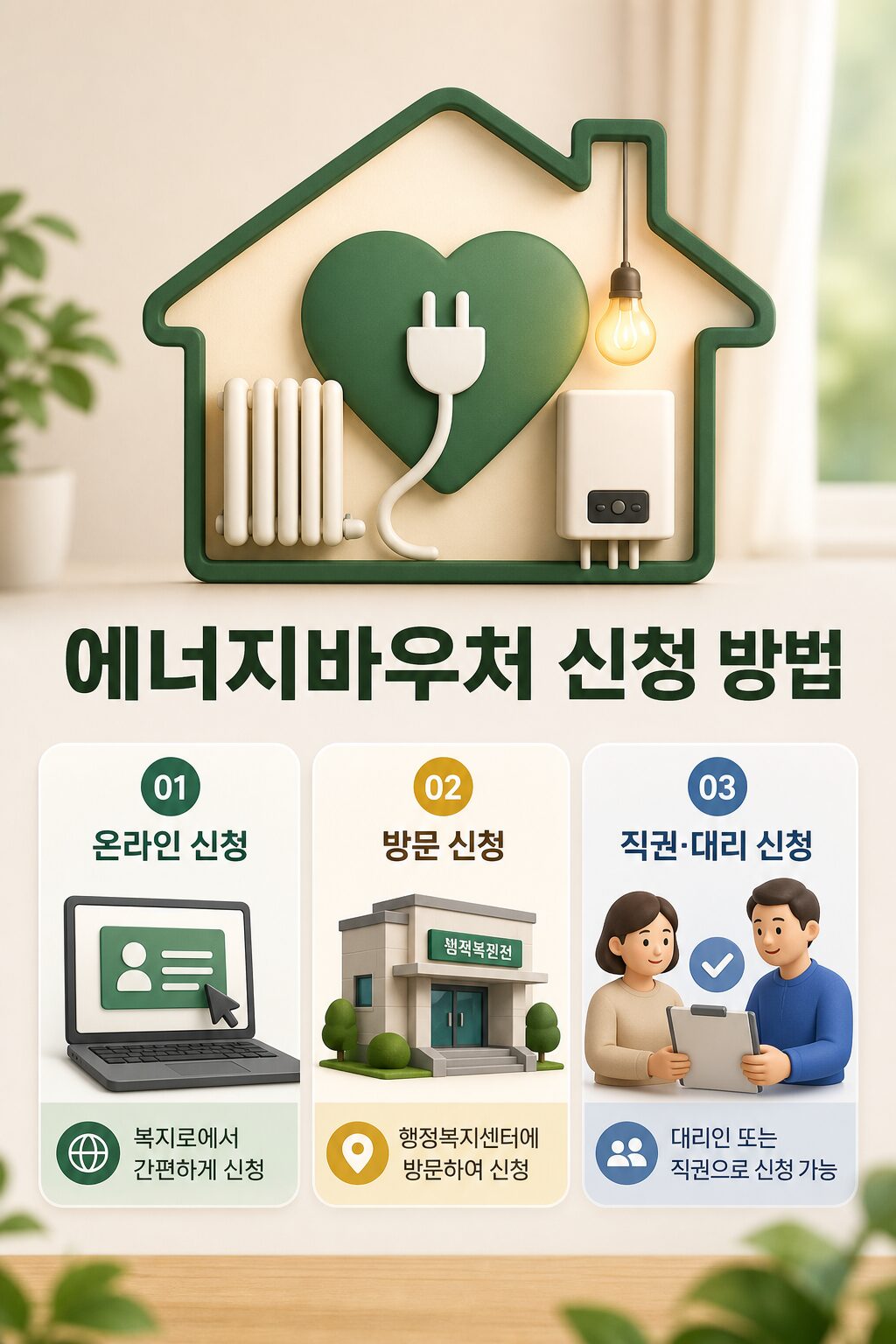 2026년 에너지바우처 신청 자격·금액·일정 완전정리 1 1