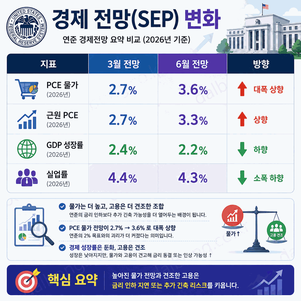 6월 FOMC 결과 2026 6