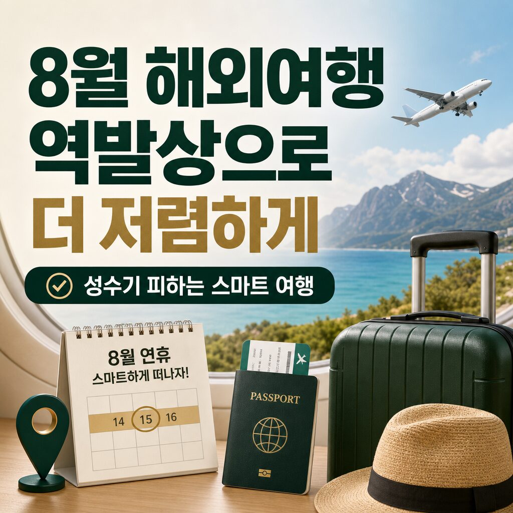 8월 해외여행지 추천 광복절 연휴 성수기 피하는 역발상 가이드
