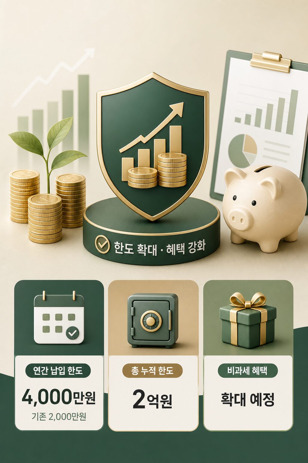 ISA 계좌 2026년 한도 2배 확대 비과세 400만원까지 달봉이 1 4