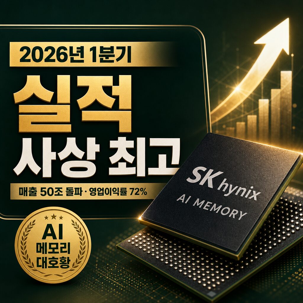 SK하이닉스 2026년 1분기 실적 분석 AI 메모리 대호황