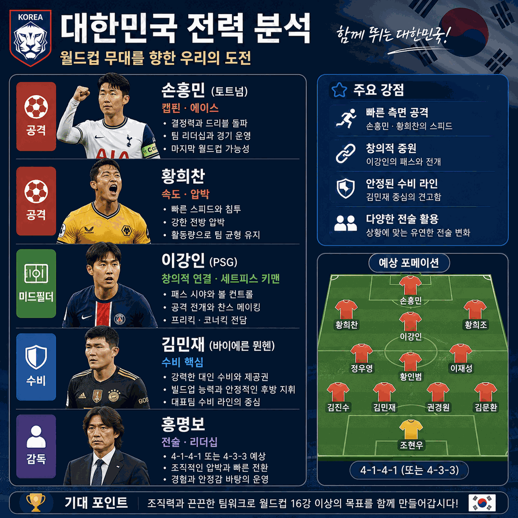 대한민국 vs 체코 2026 월드컵 A조 1차전 6