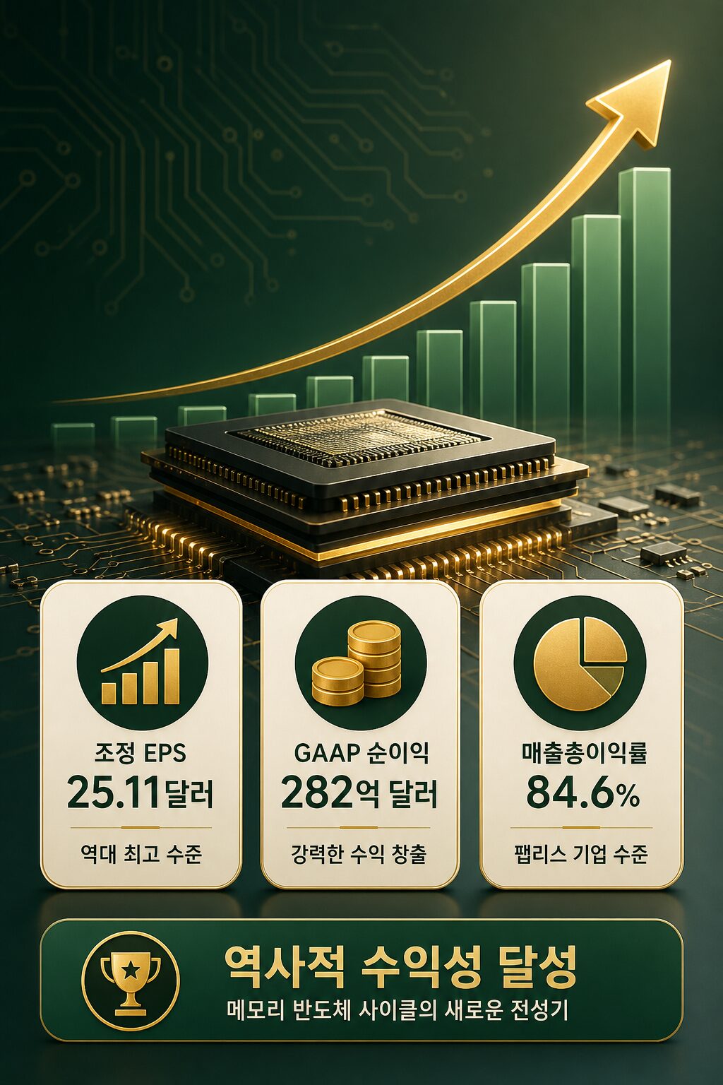 마이크론 실적발표 6배 급증 AI 메모리 슈퍼사이클 시작 1 1