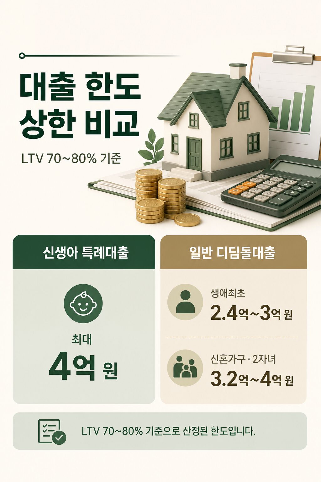 신생아 특례대출 vs 디딤돌대출 금리·한도·조건 완벽 비교 1 2