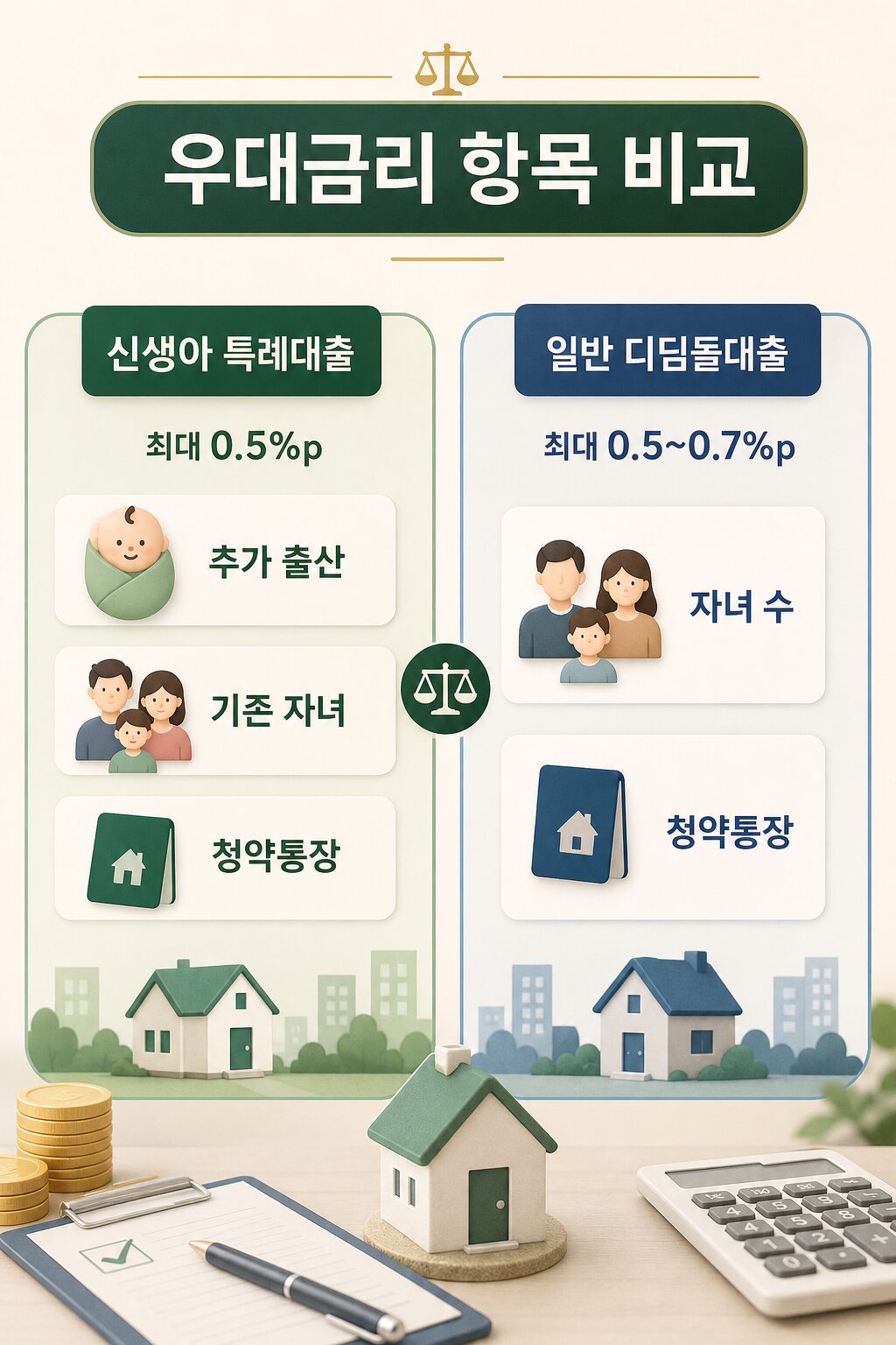신생아 특례대출 vs 디딤돌대출 금리·한도·조건 완벽 비교 1 3