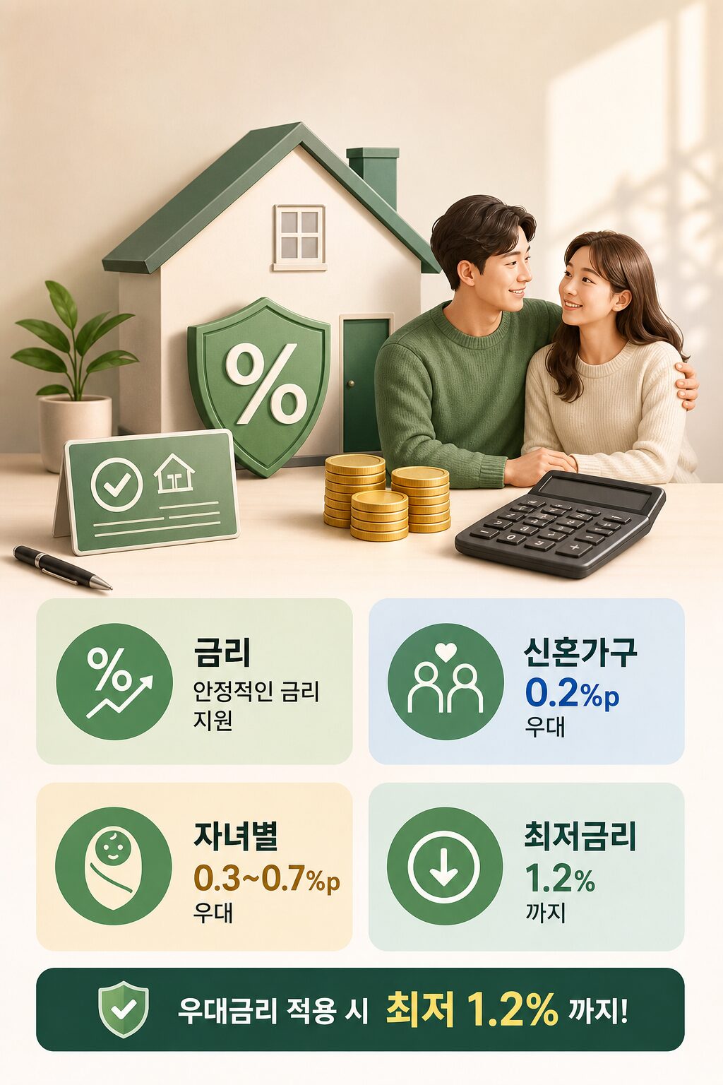 신혼부부 디딤돌 대출 2026년 한도·금리·자격 완벽 가이드 1 3