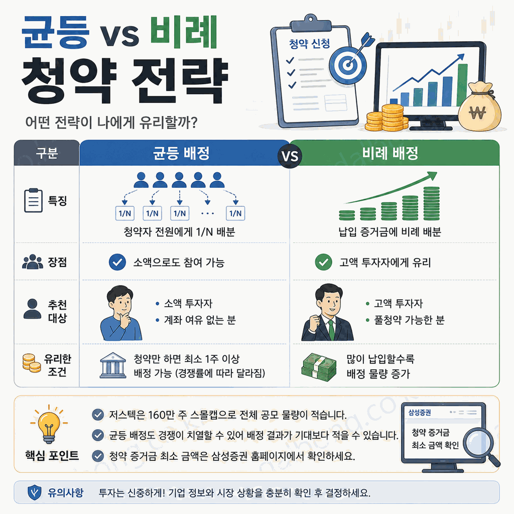 저스텍 공모주 2026 7