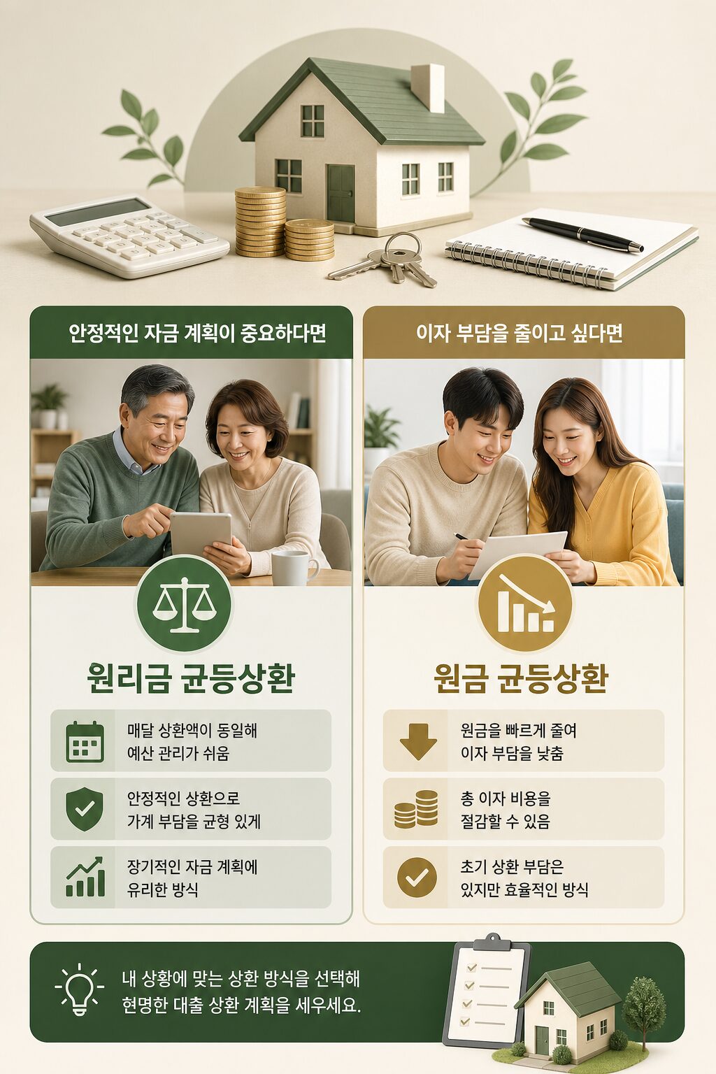주택담보대출 상환 방식 원리금균등·원금균등·일시상환 비교 1 5