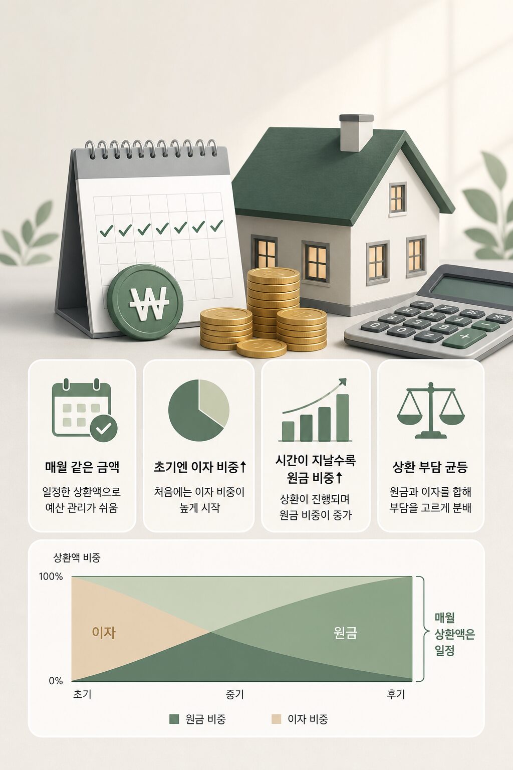 주택담보대출 상환 방식 원리금균등·원금균등·일시상환 비교 1