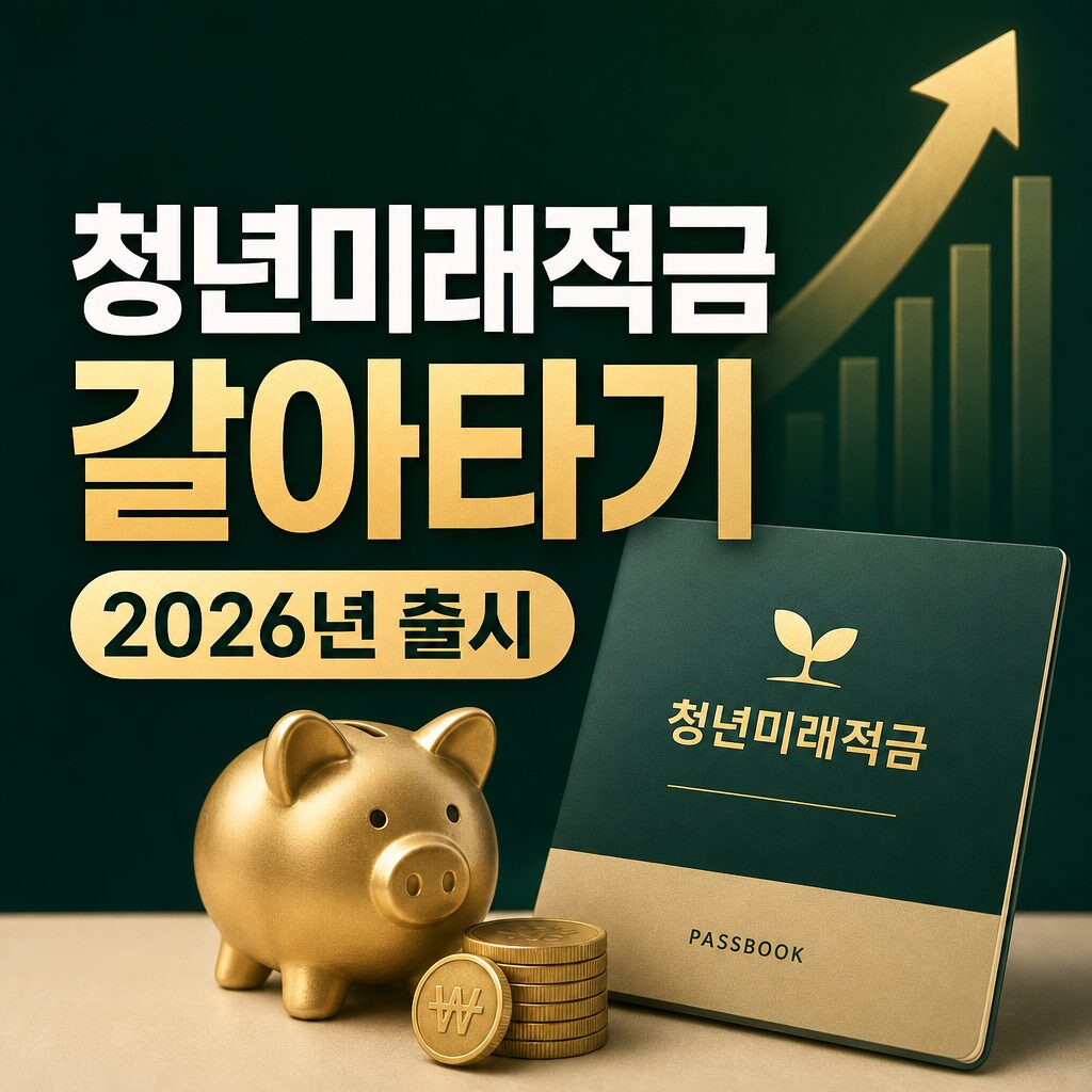 청년미래적금 갈아타기 완벽 가이드 2026년 출시