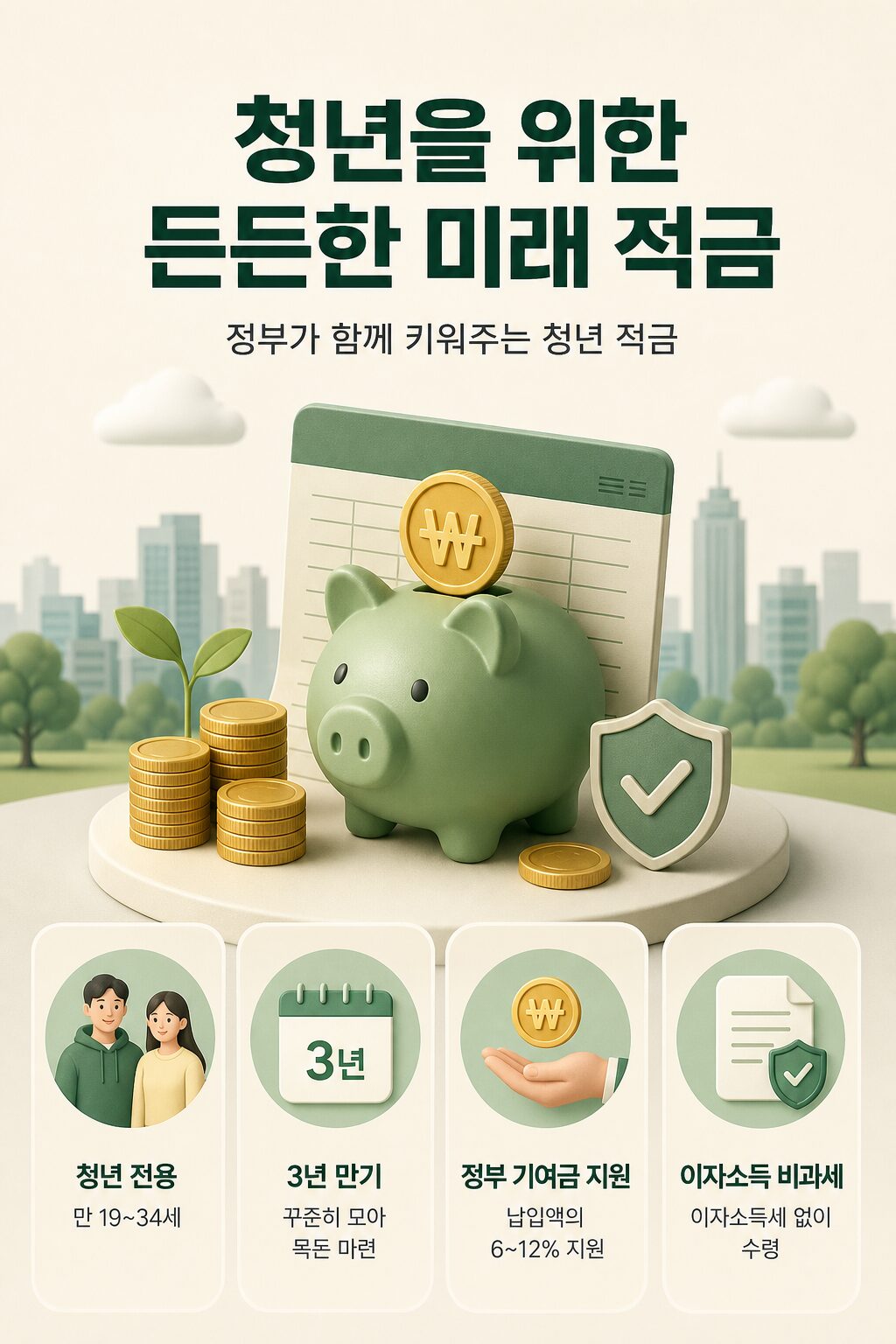 청년미래적금 은행 별 비교 최대 금리 8 정부 기여금 1