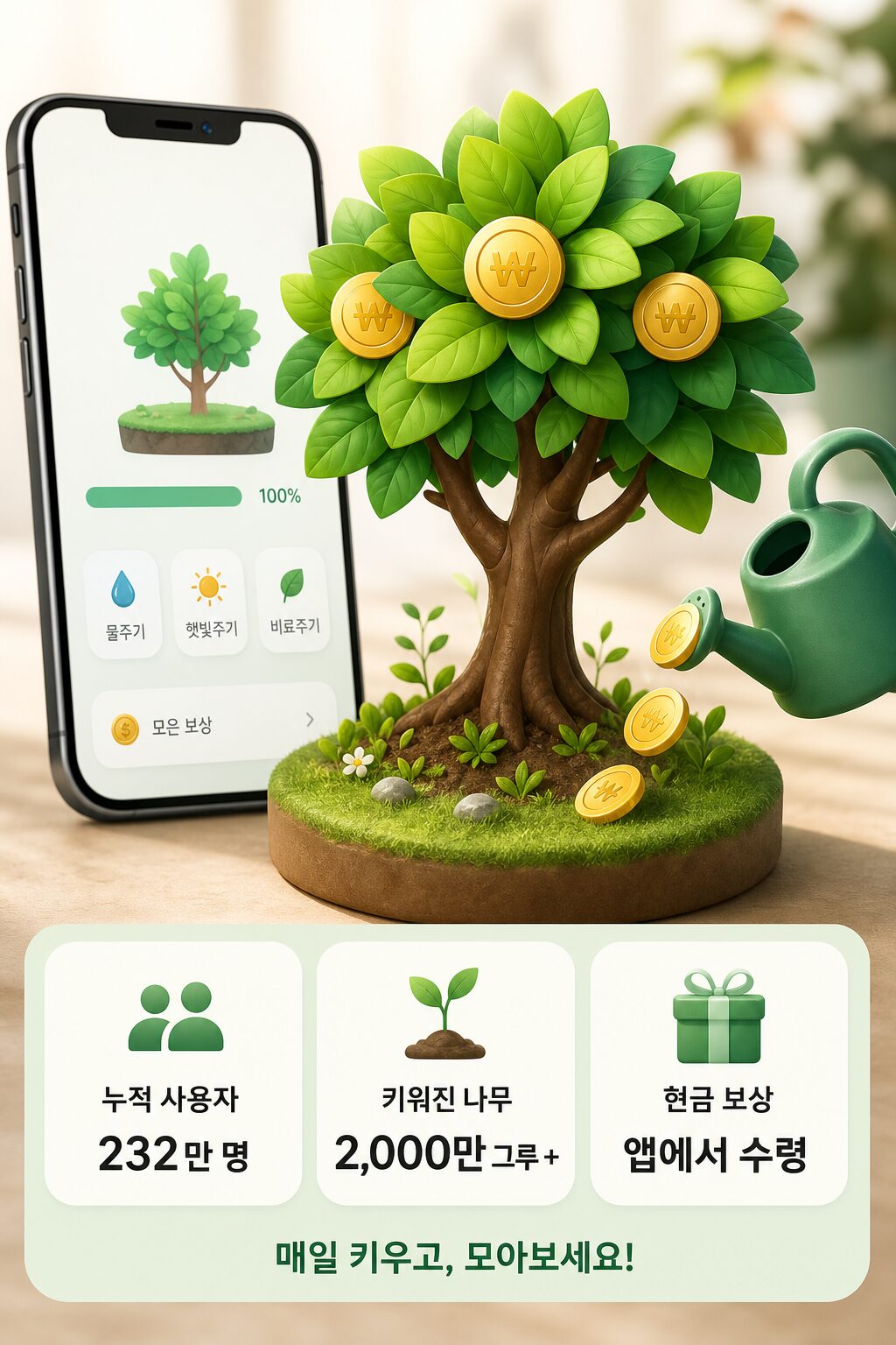 케이뱅크 돈나무 키우기 월 2천원 용돈벌이 가능할까 1