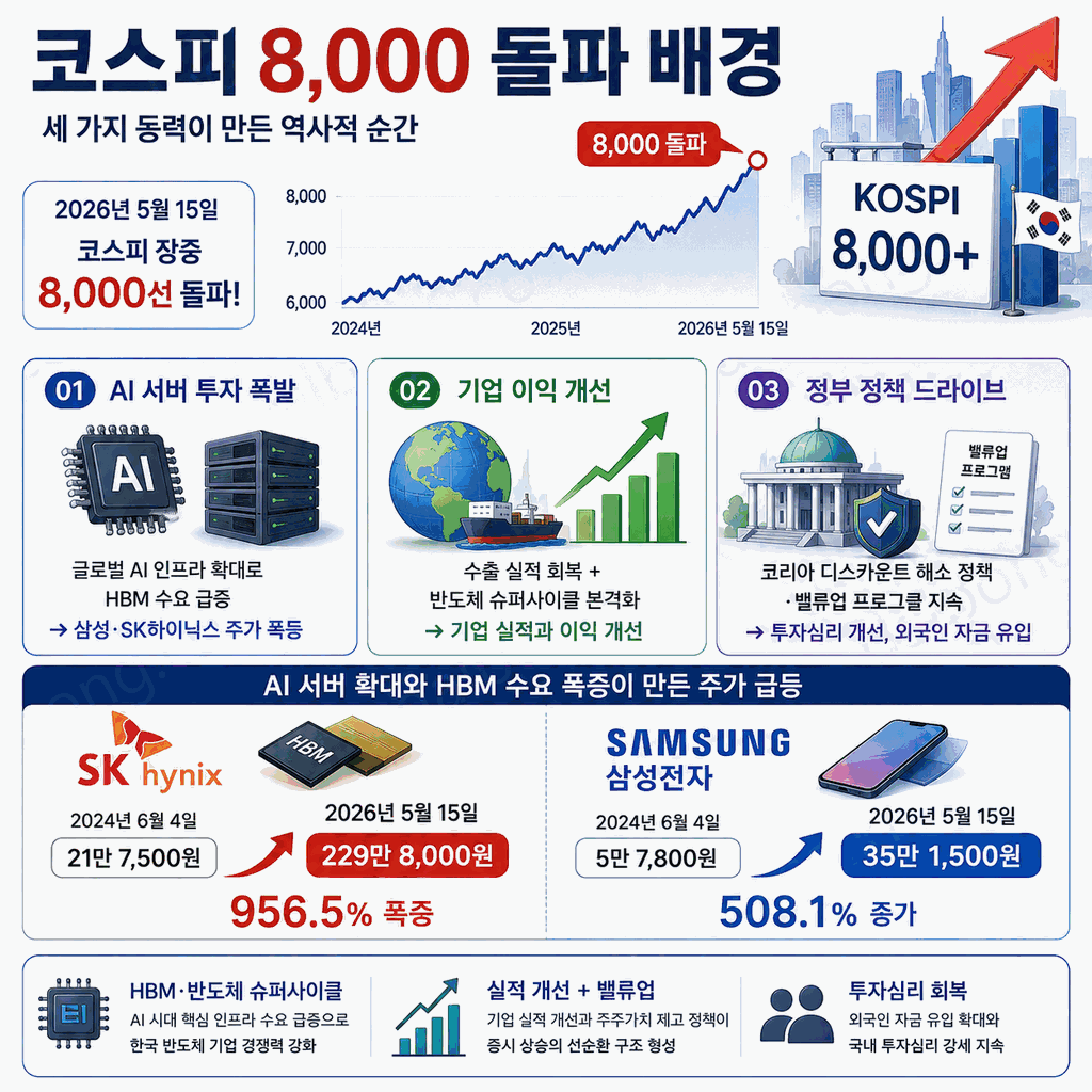코스피 8000 돌파 3