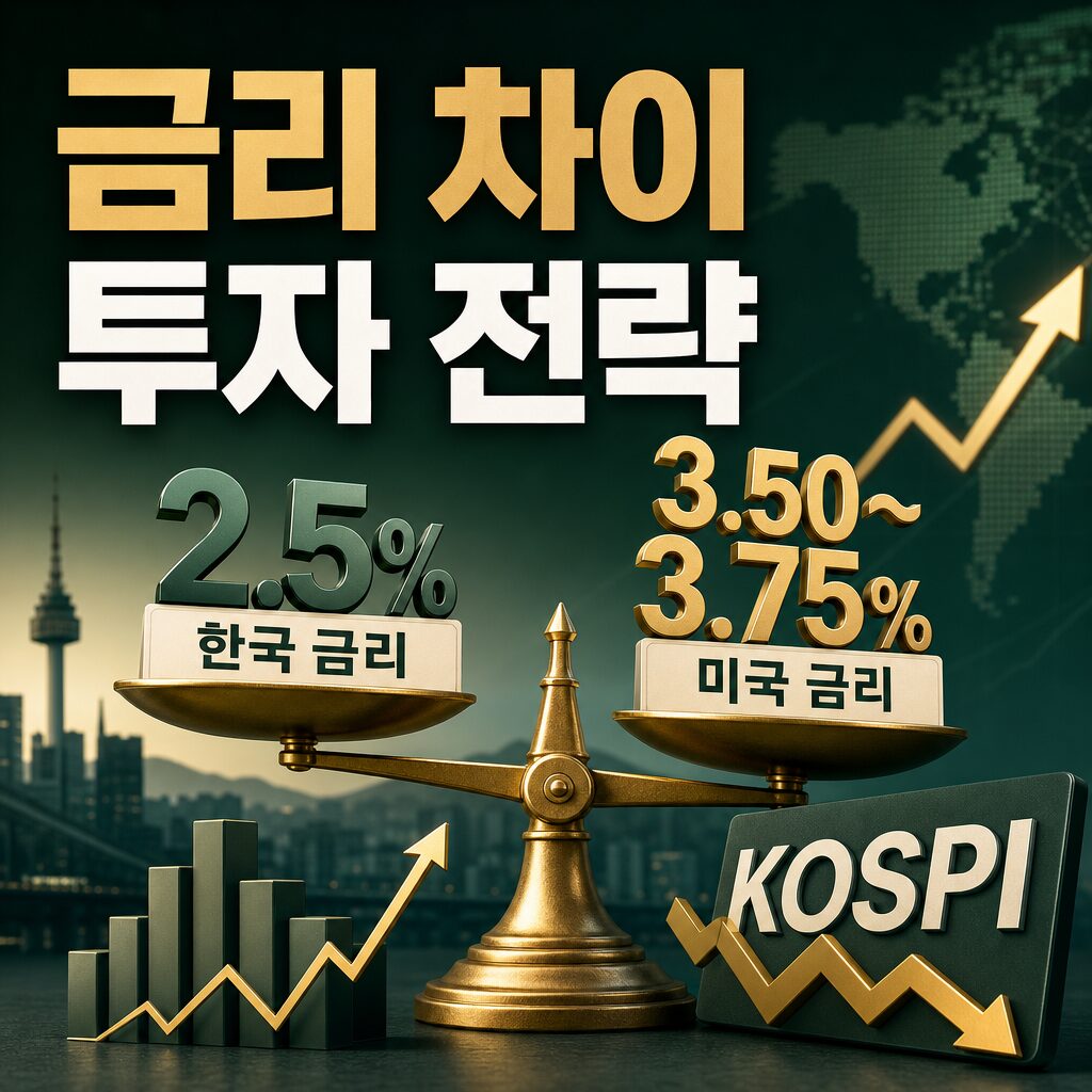 한·미 금리 차이가 한국 주식에 미치는 영향 2026년 투자 전략