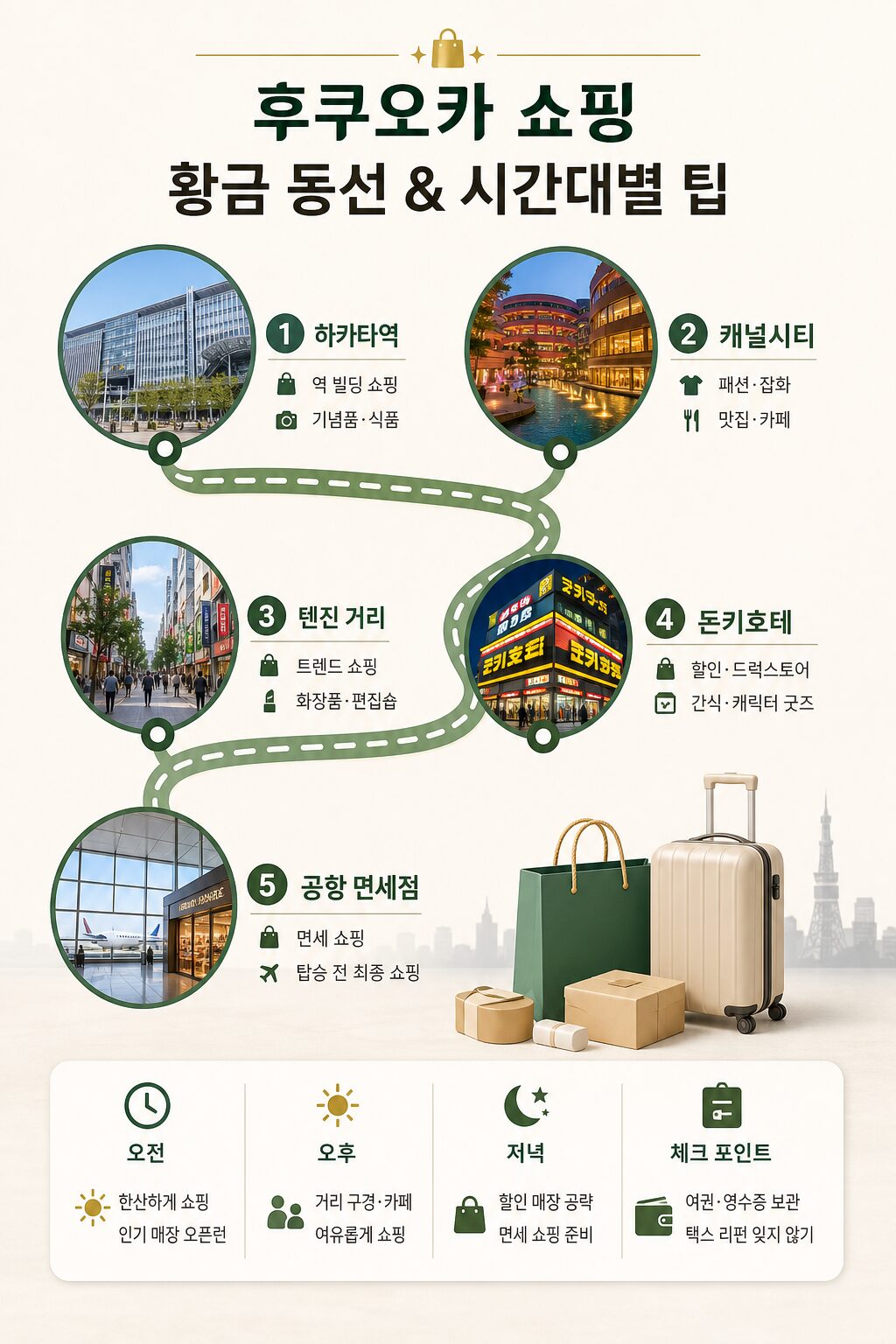 후쿠오카 쇼핑리스트 2025 면세 꿀팁 명품·간식 완벽 가이드 1 5