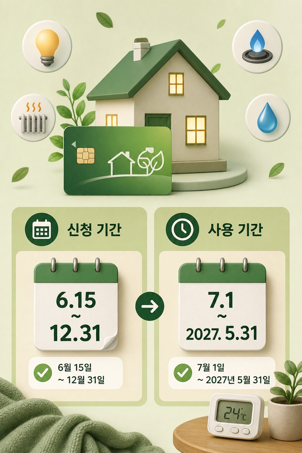 2026 에너지바우처 신청 기간·지원금액·대상 완벽정리 1 1