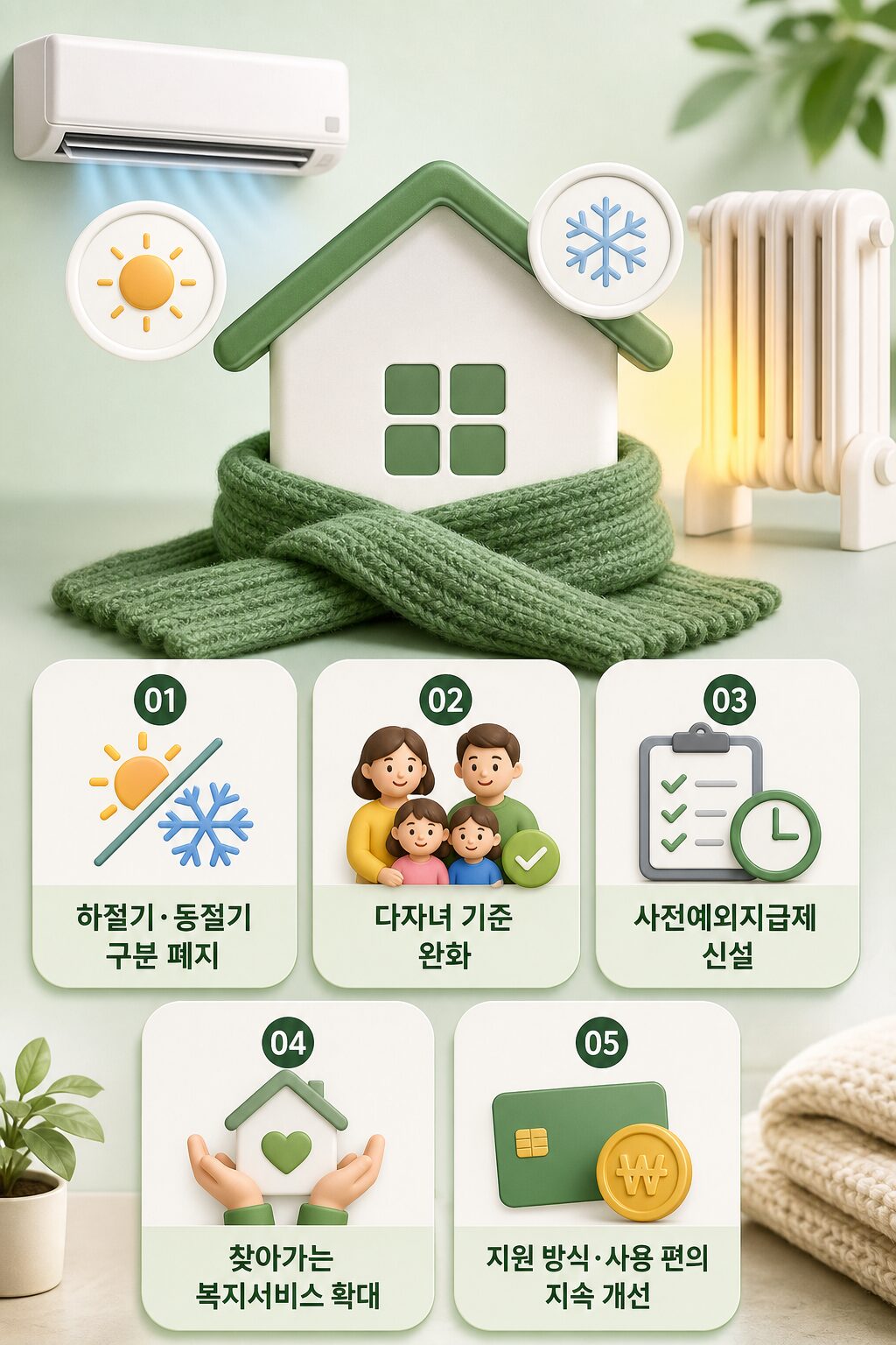 2026 에너지바우처 신청 기간·지원금액·대상 완벽정리 1 5