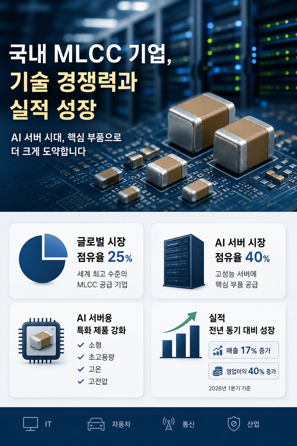 MLCC 관련주 AI 서버 붐에 수익 기회 찾기 1 3