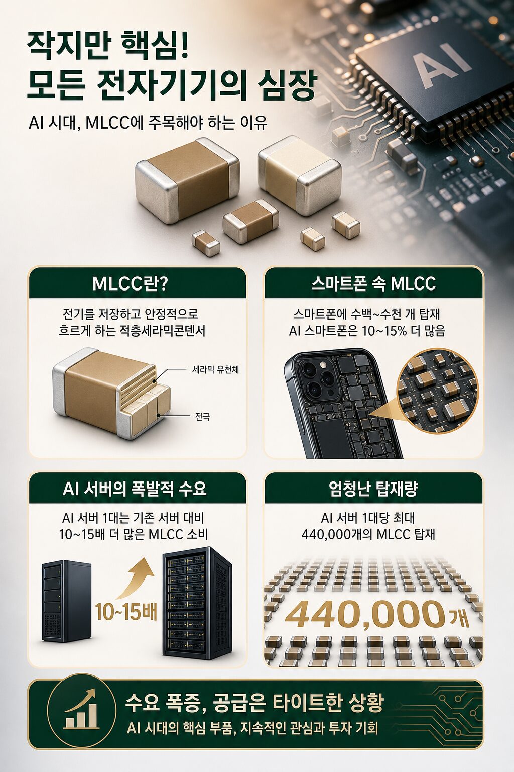 MLCC 관련주 AI 서버 붐에 수익 기회 찾기 1