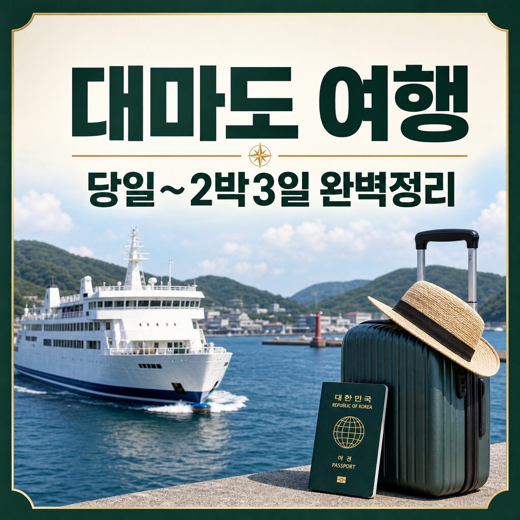 대마도 여행 부산에서 2시간 당일치기부터 2박3일까지 완벽 가이드