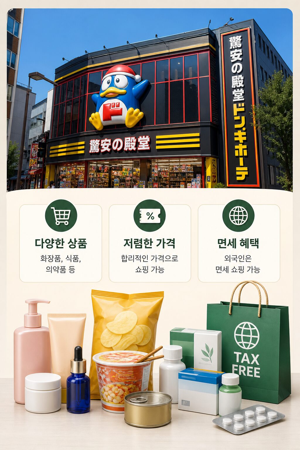 돈키호테 추천템 2026 의약품·화장품·과자 리스트 1