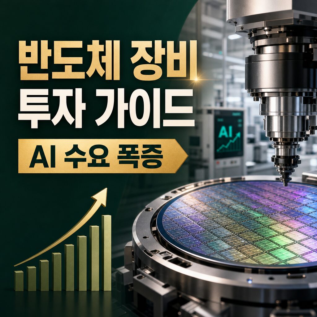 반도체 장비 관련주 2026년 투자 가이드 AI 수요 급증