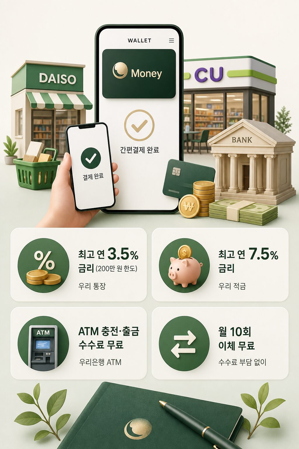 삼성월렛머니 다이소·CU 결제 가능 | 토요일 11% 적립 6 삼성월렛머니 다이소·CU 결제 가능 토요일 11 적립 1 4