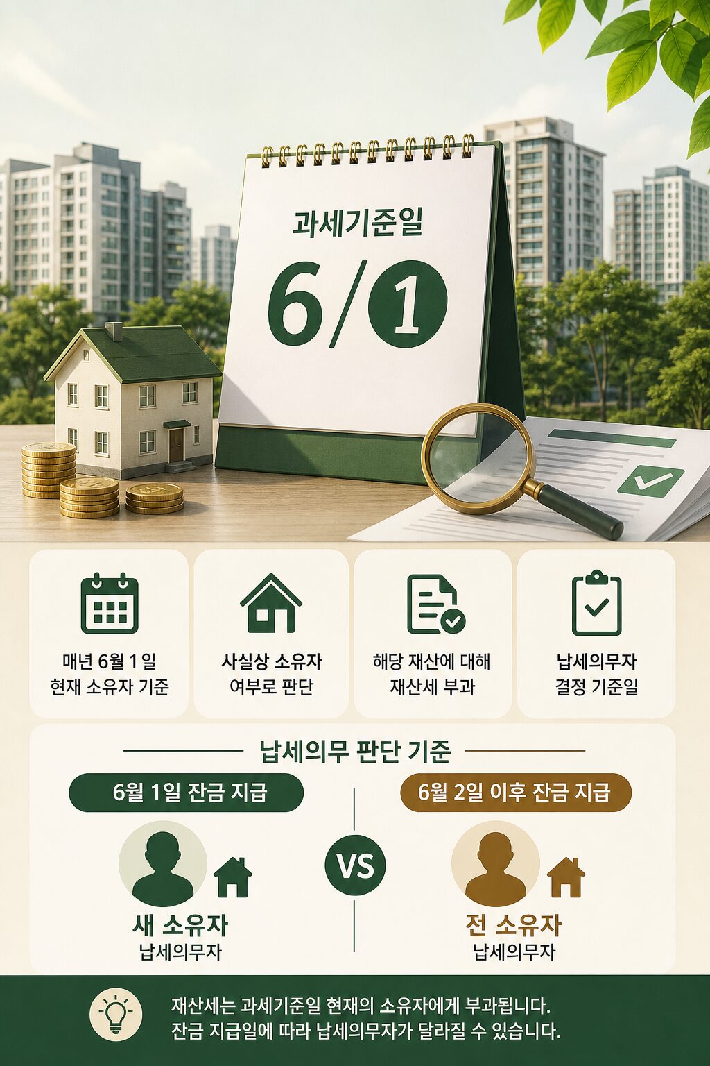 아파트 재산세 부과기준일·납부기간 완벽 가이드 | 2026년 2 아파트 재산세 부과기준일·납부기간 완벽 가이드 2026년 1
