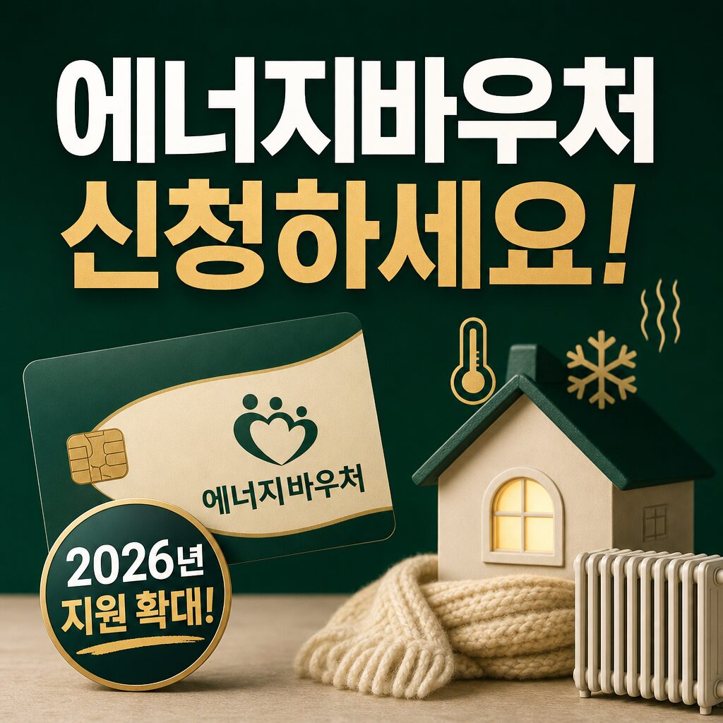 에너지바우처 복지로 2026년 신청 기간·대상·금액 완벽 정리