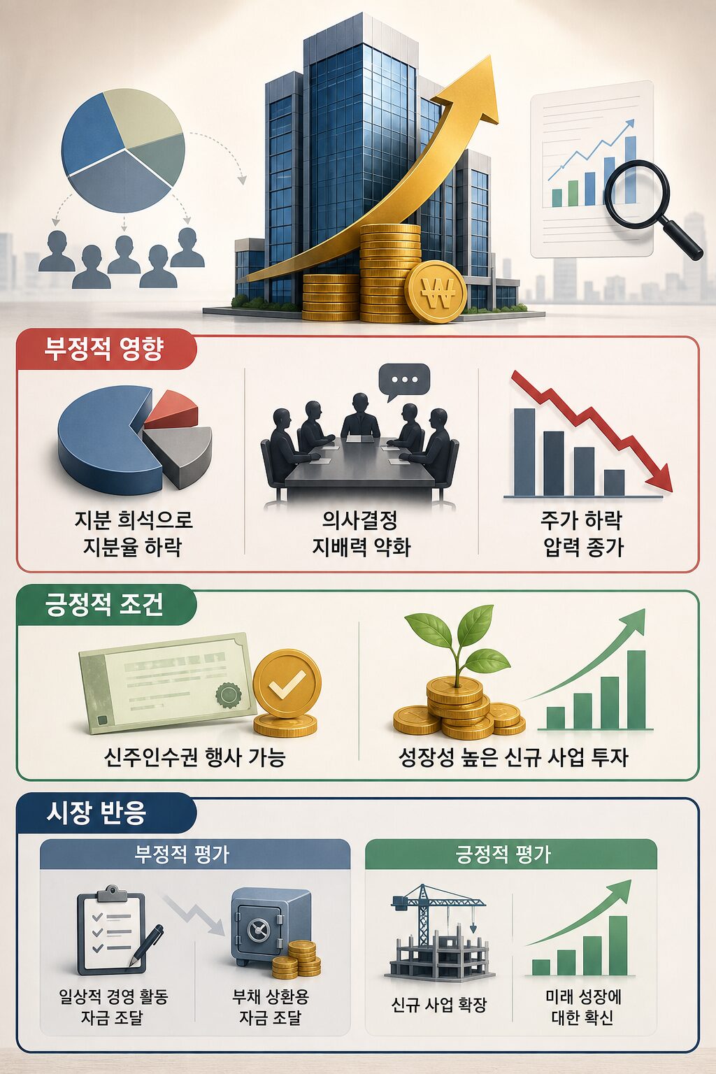 유상증자 뜻 기업 자금조달 방식 완벽 정리 1 5