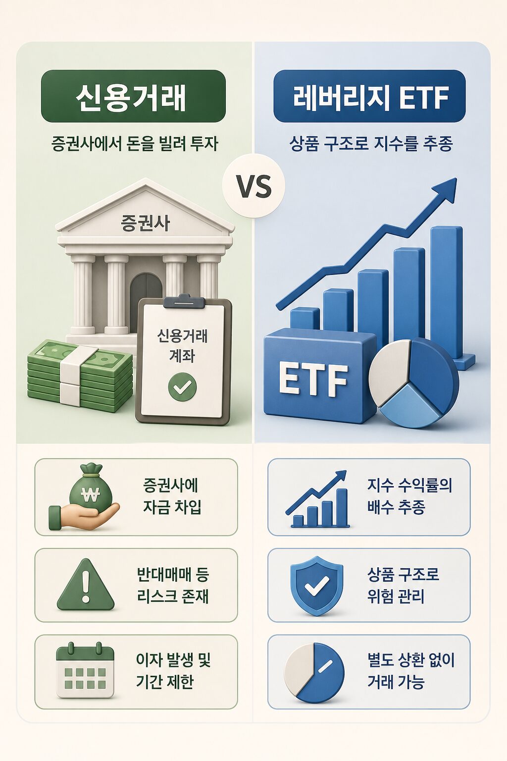 주식 레버리지 뜻 신용거래·ETF 투자 원리 1 1
