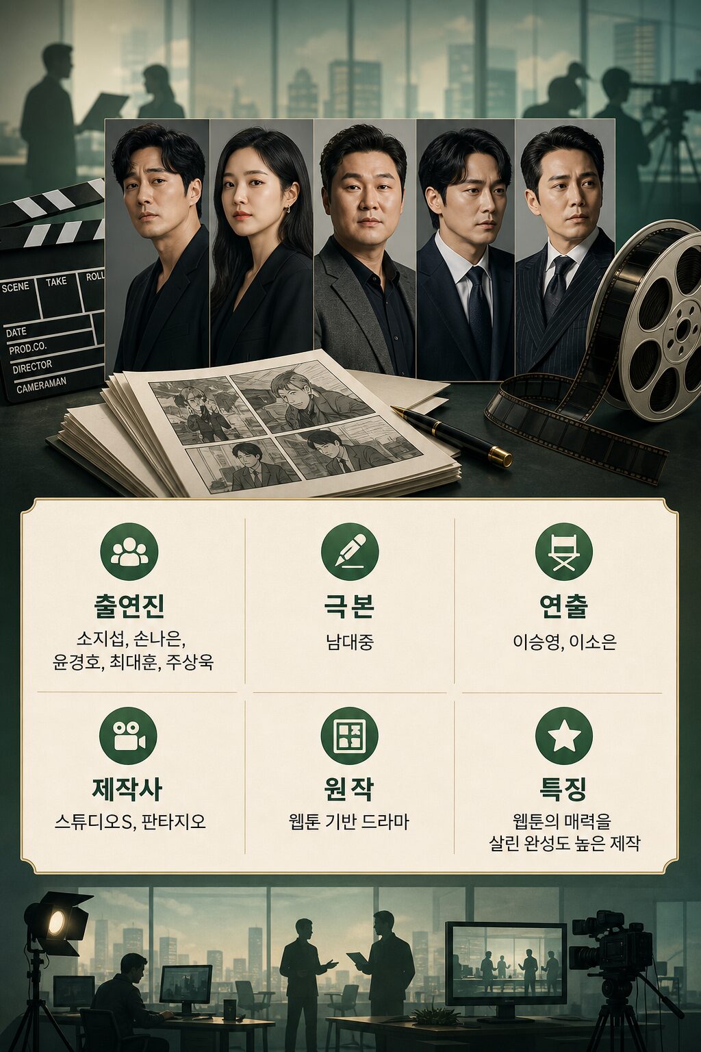 김부장 2회 연장 없음 시즌2 제작 논의 중 드라마 완결 1 4