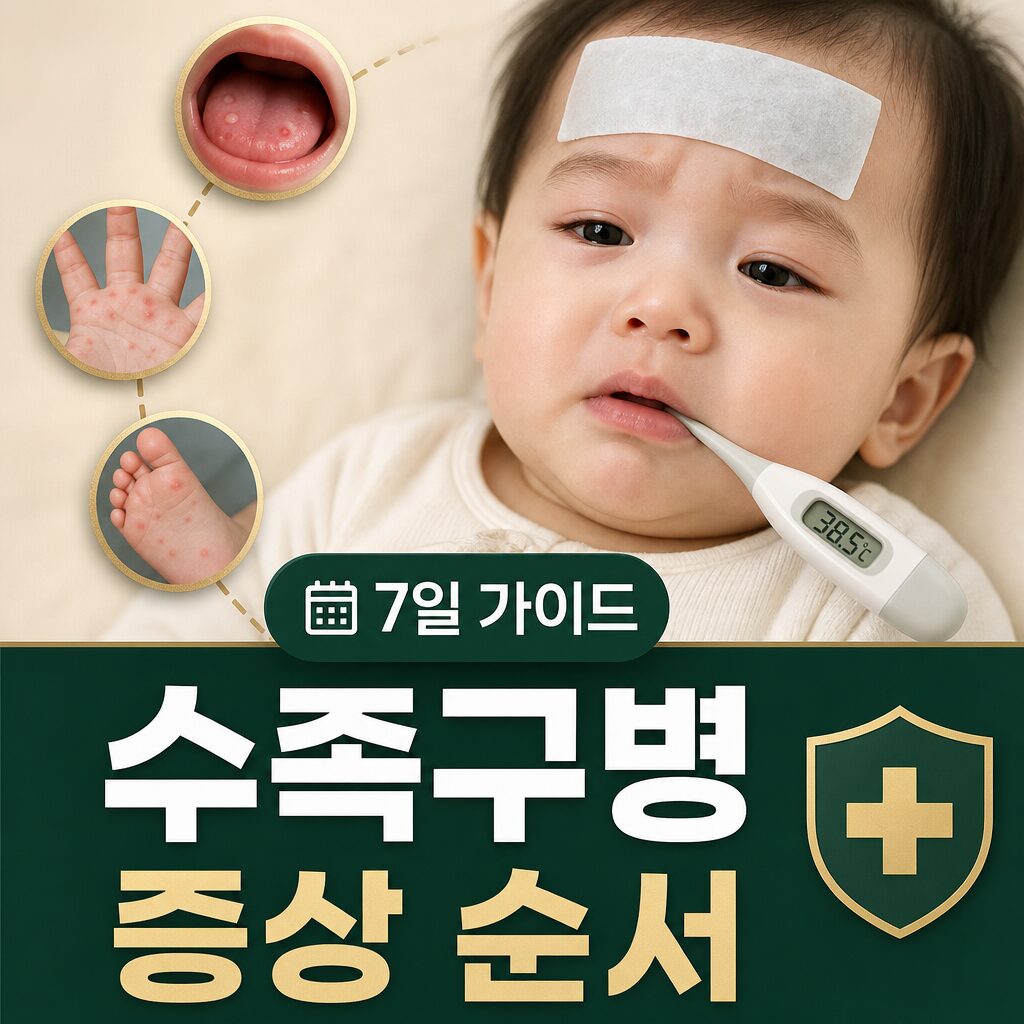 아기 수족구병 증상 순서 발열부터 회복까지 7일 가이드 2