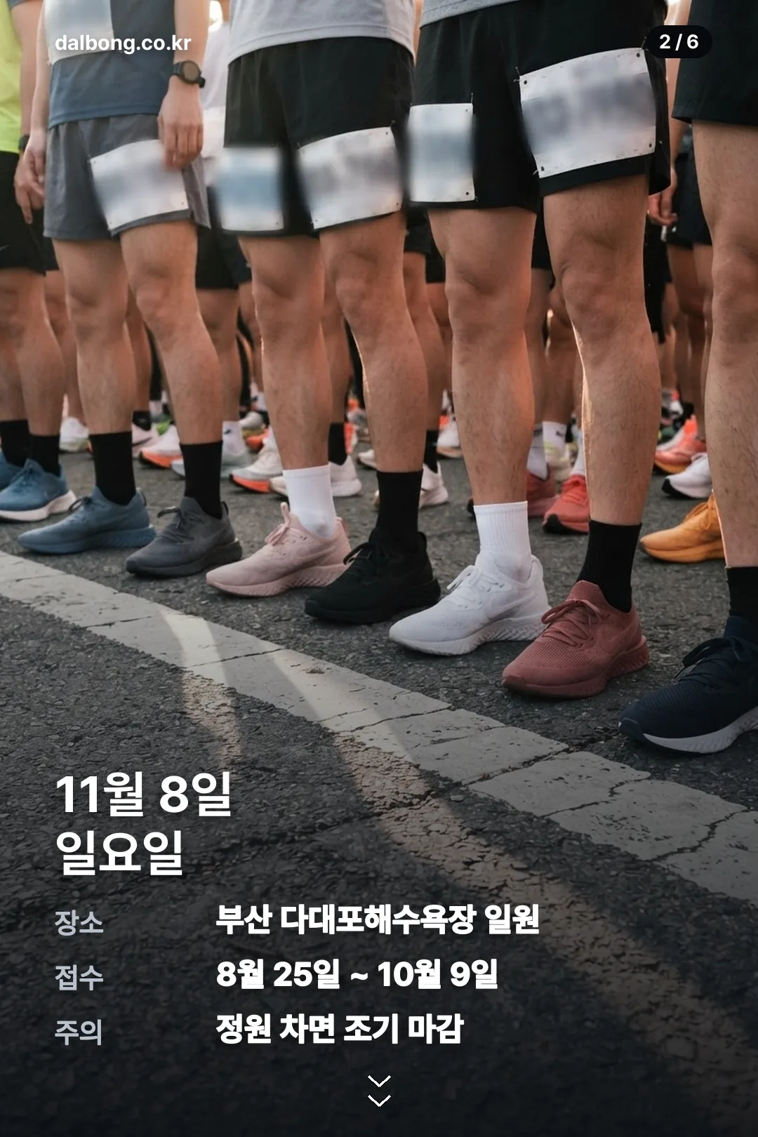 부산 헤리티지런 정리 카드 2