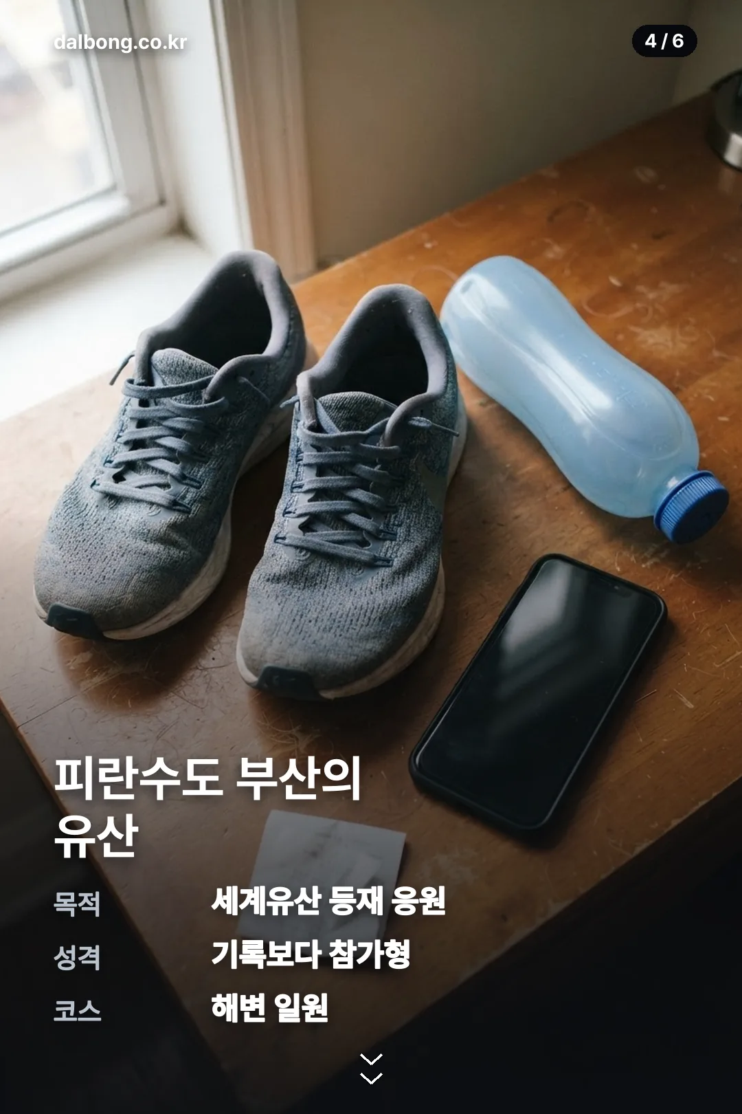 부산 헤리티지런 정리 카드 4