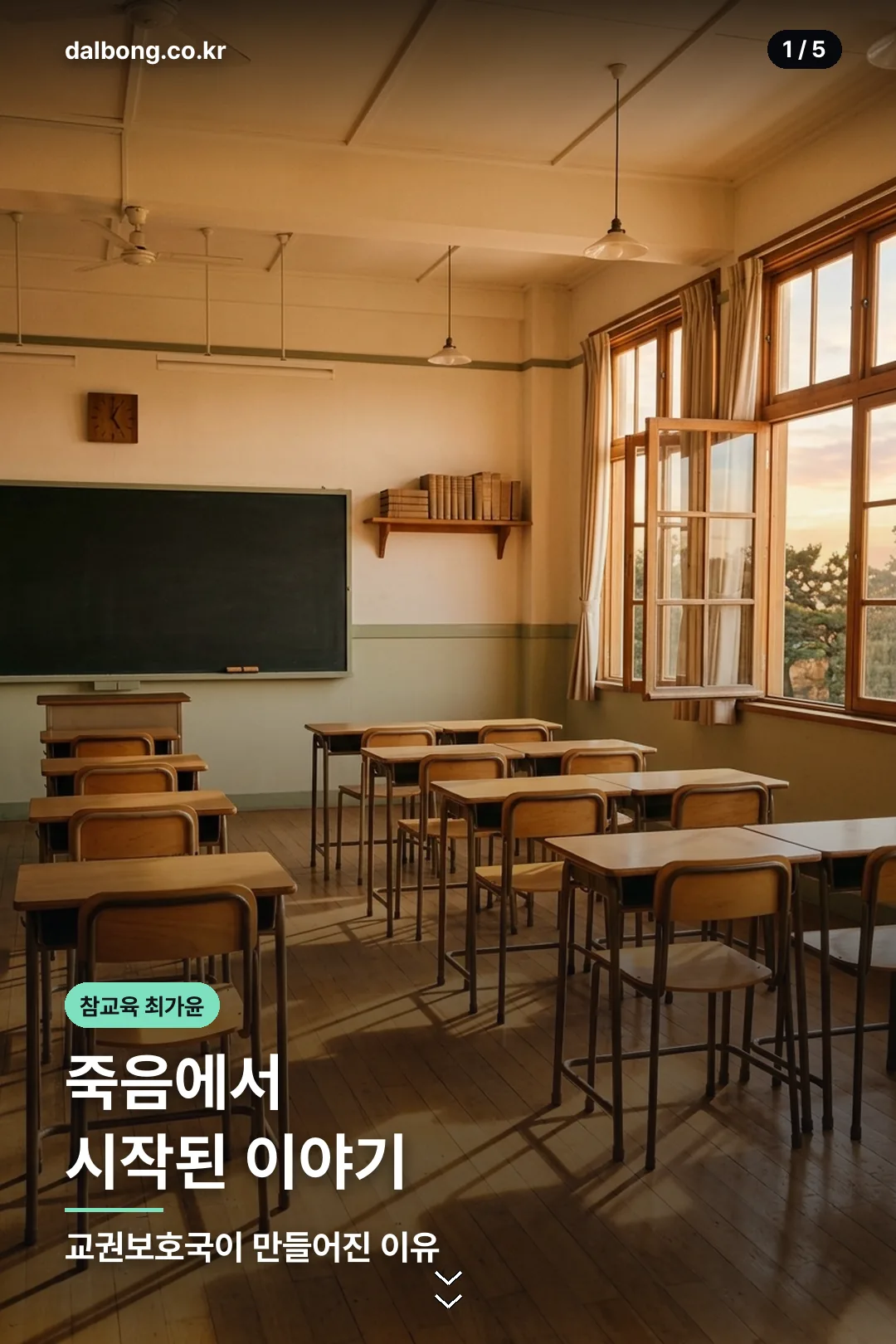 참교육 최가윤 정보 카드 1