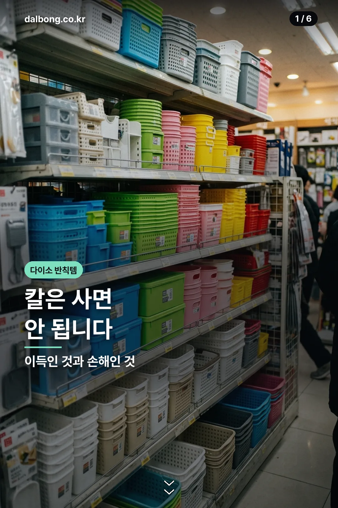 다이소 의외의 반칙템 2가지 정리 카드 1
