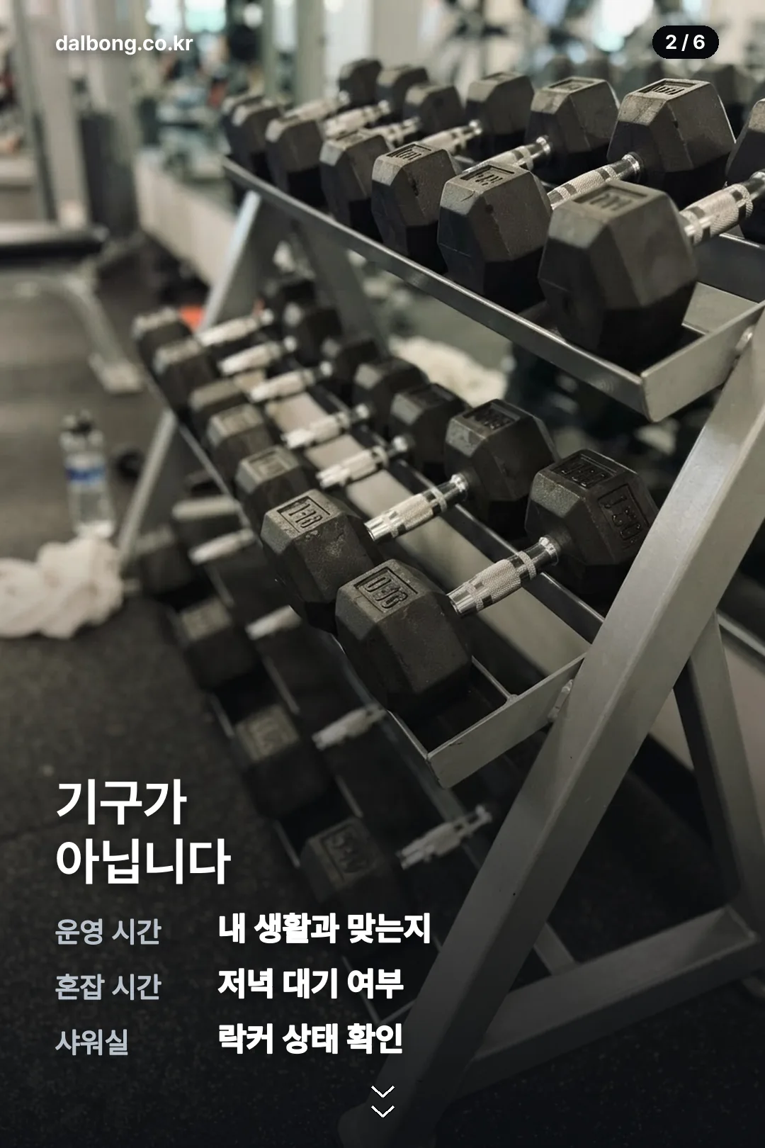 다산 바도스짐 카드뉴스 2