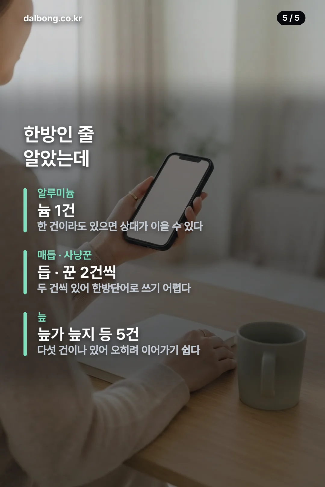 기동돓 뜻과 한방단어 정보 카드 5