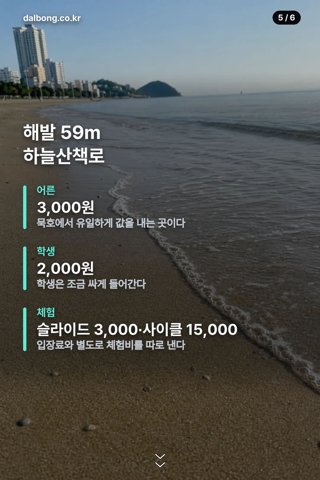 묵호 가볼만한곳 정보 카드 5