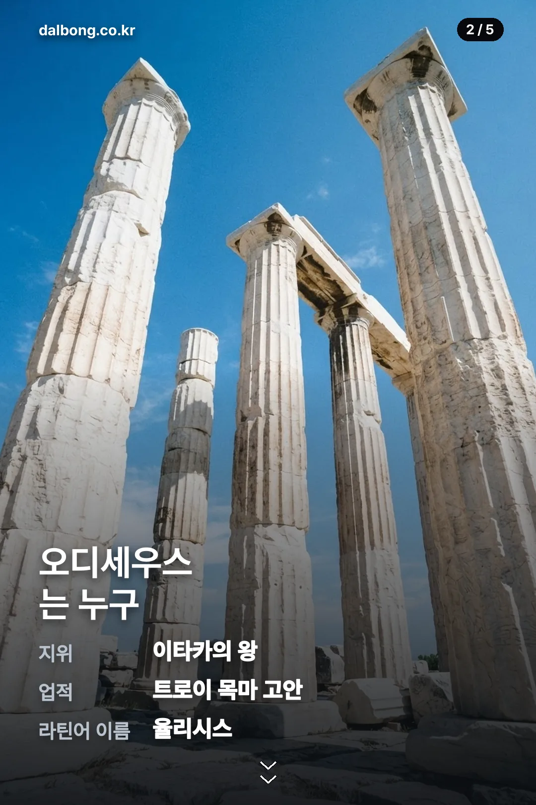 오디세우스 영화 정보 카드 2