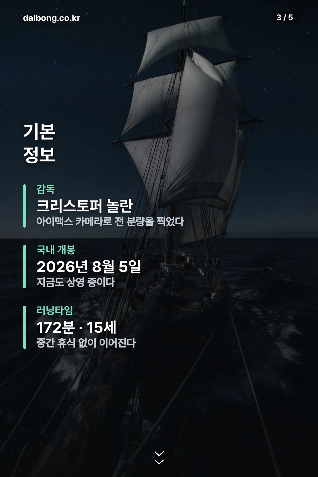 오디세우스 영화 정보 카드 3