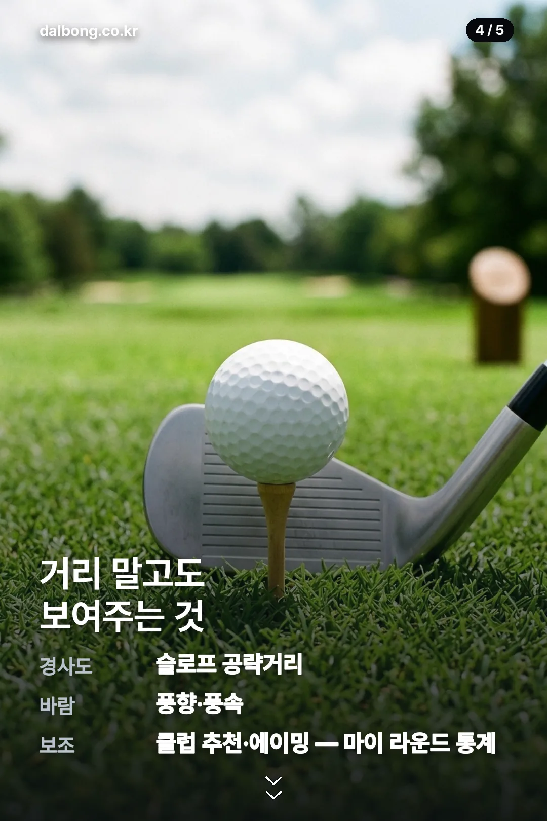 골프 거리측정기 비교 카드 4