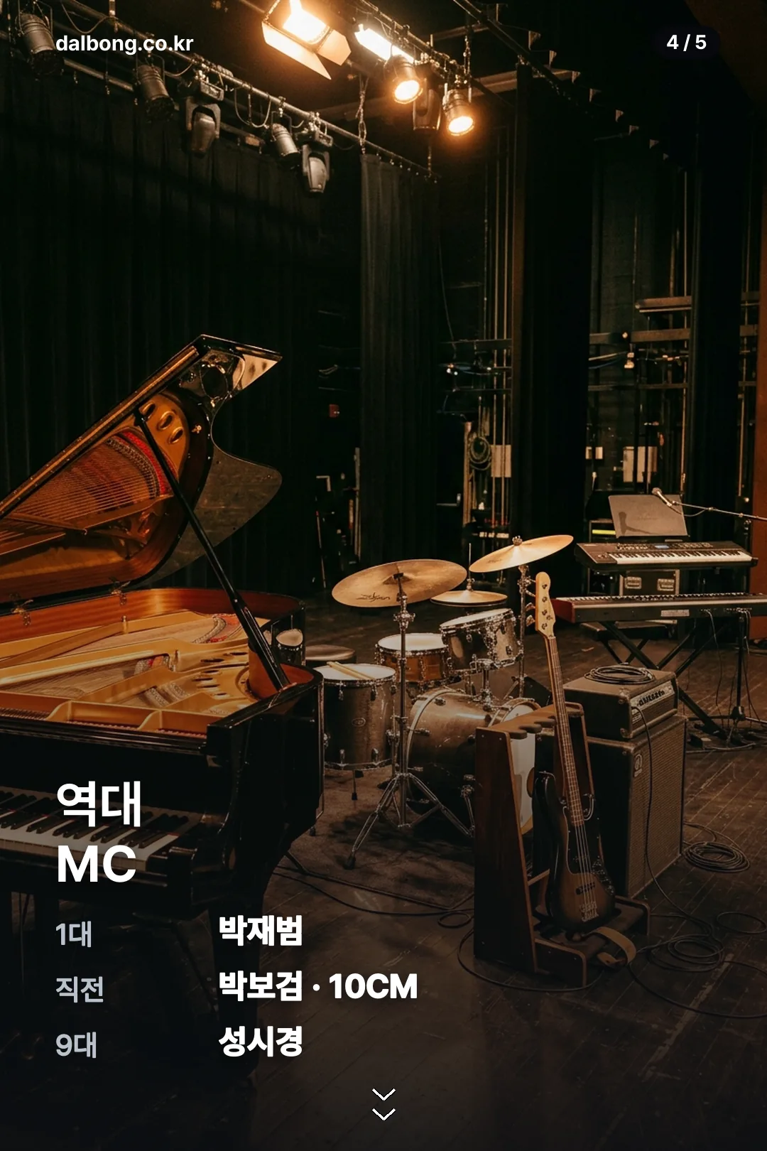 성시경의 고막남친 정보 카드 4
