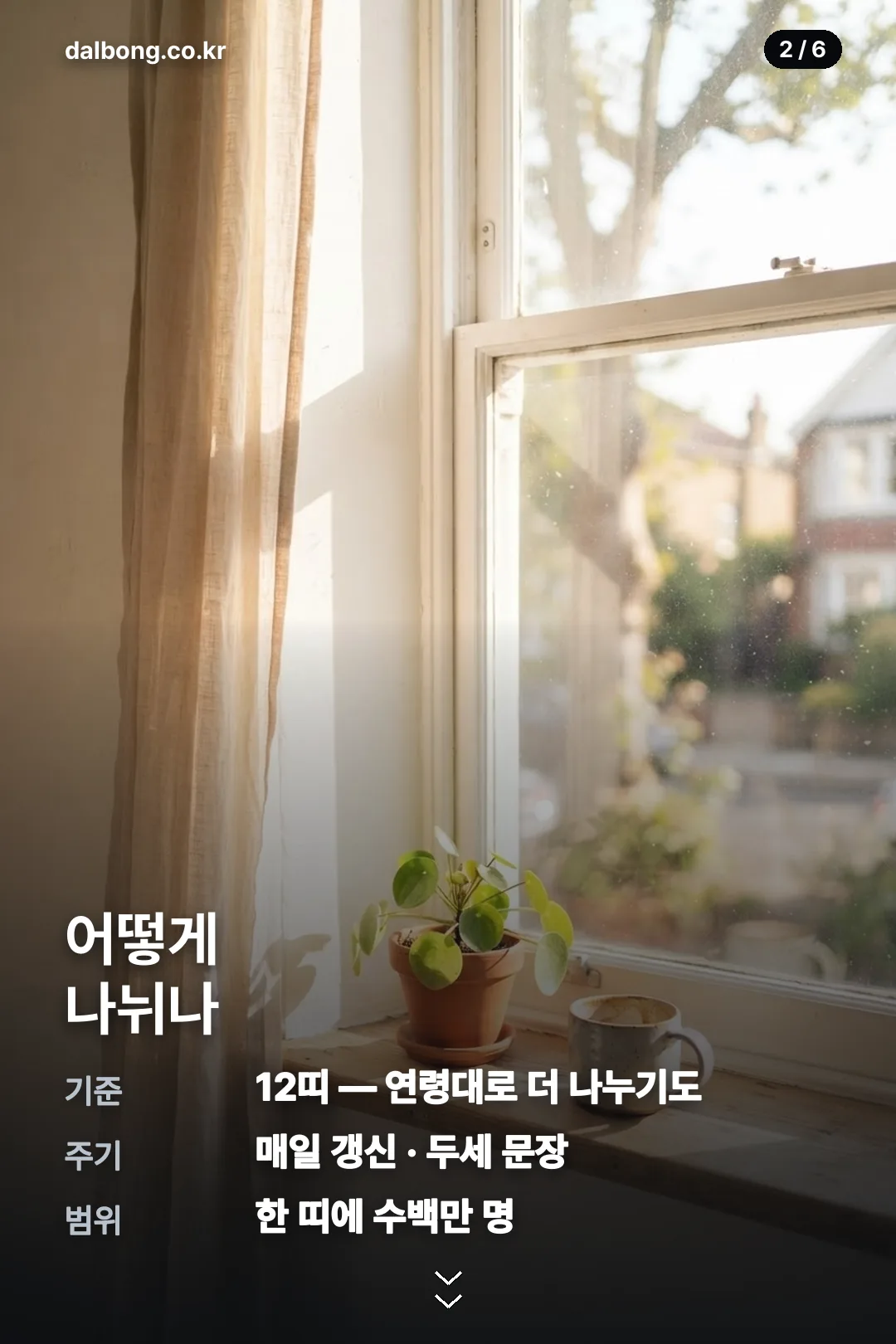 오늘띠별운세 카드뉴스 2