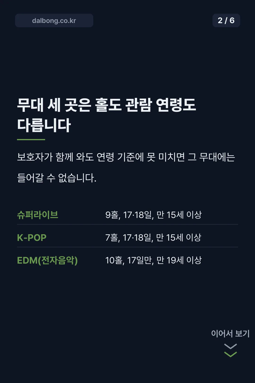 NOL FESTIVAL 고양 카드뉴스 2